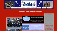 Desktop Screenshot of fusiongym.com