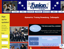 Tablet Screenshot of fusiongym.com